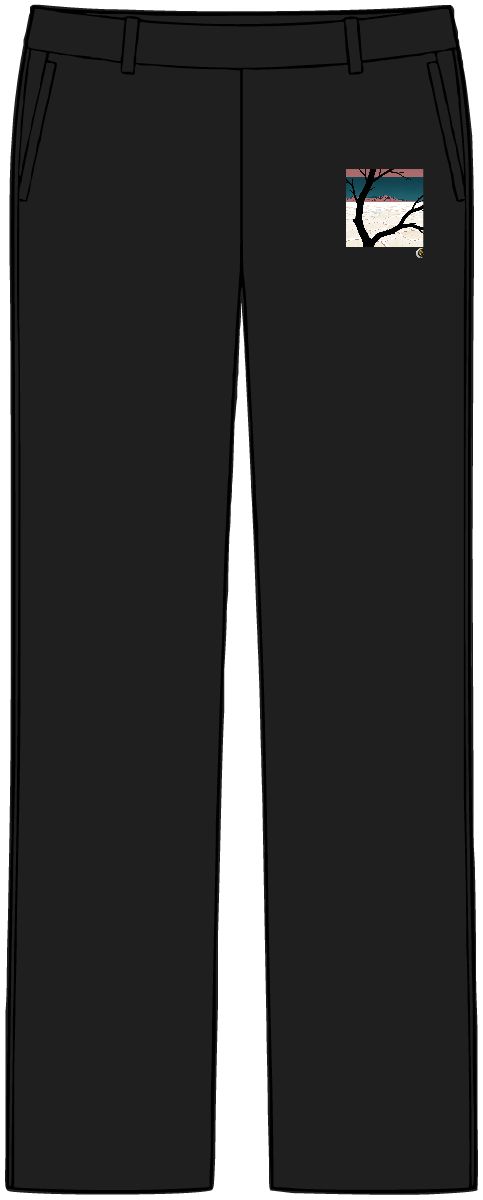 HD Salt flat framed by one foreground branch Women’s Tailored Tech Trousers