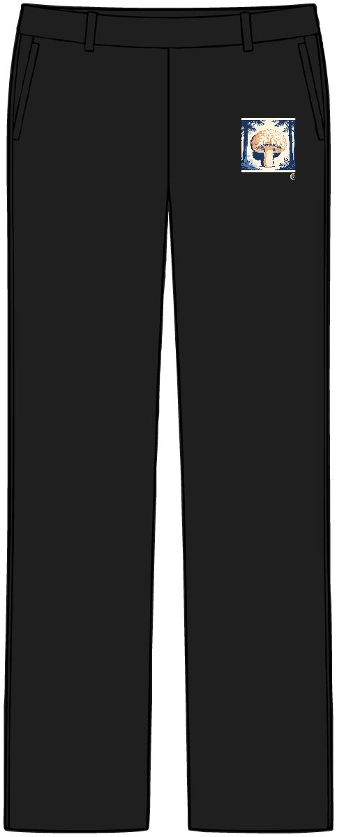 HD Lion's-mane fungus shown in a large cap-and-stem sectional study Women’s Tailored Tech Trousers