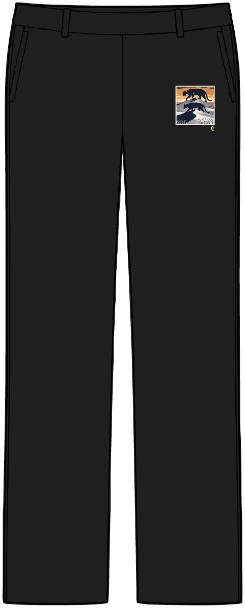 HD Dune crest reduced to three interlocking silhouette layers Women’s Tailored Tech Trousers