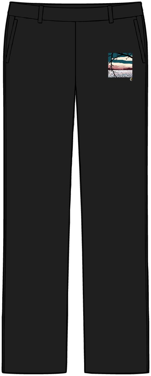 HD Frosty field framed by one foreground branch Women’s Tailored Tech Trousers