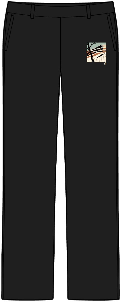 HD Terraced hillside framed by one foreground branch Women’s Tailored Tech Trousers