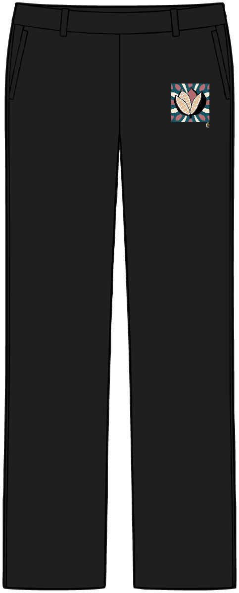 HD Seedpod cells opening outward from an off-center quiet region Women’s Tailored Tech Trousers