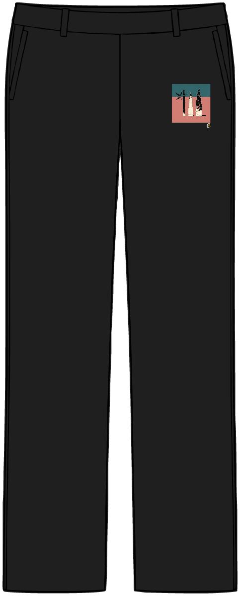 HD Bamboo shoot arranged as three distinct growth stages Women’s Tailored Tech Trousers