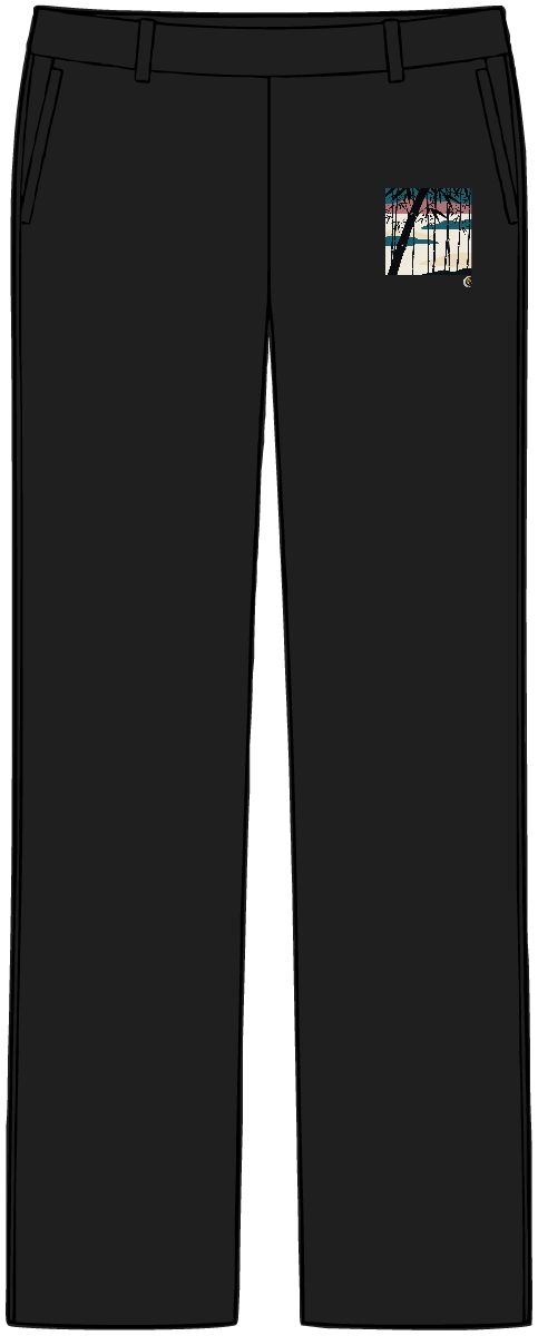 HD Bamboo grove framed by one foreground branch Women’s Tailored Tech Trousers