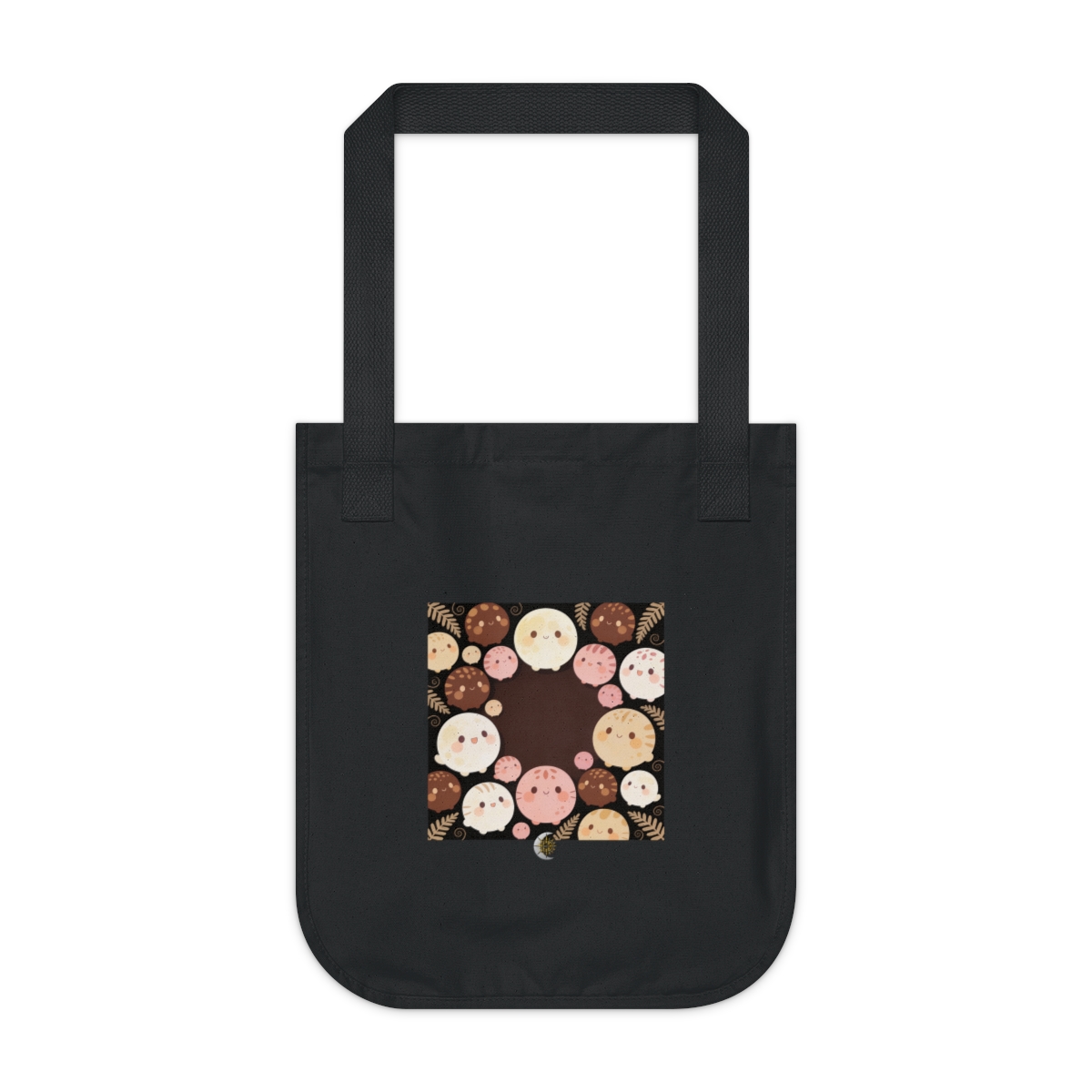 HD Pebble Moon Parade Organic Canvas Tote