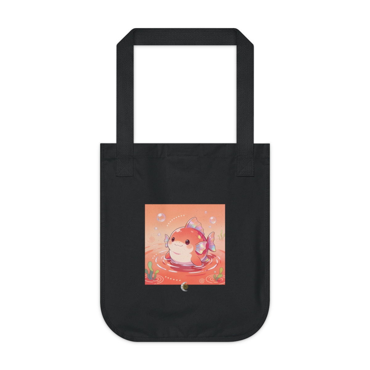HD Coralfin Companion Organic Canvas Tote