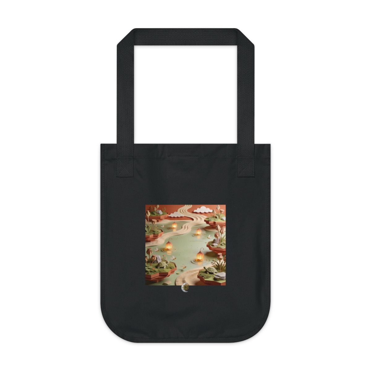 HD Lantern Pond Organic Canvas Tote