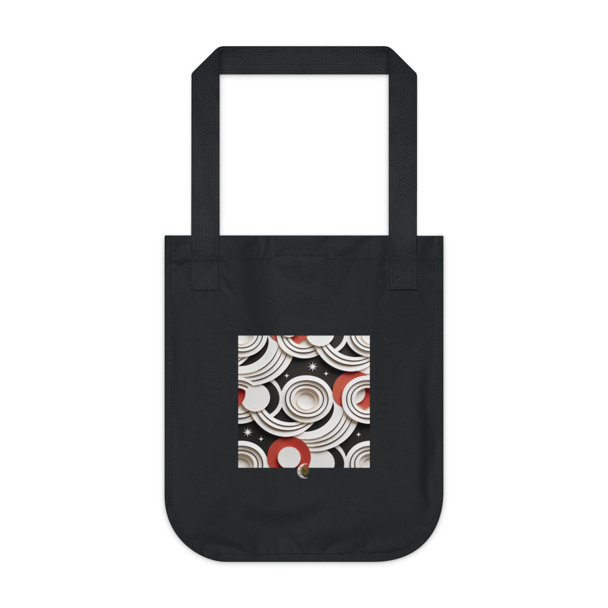 HD Paper Orbit Organic Canvas Tote