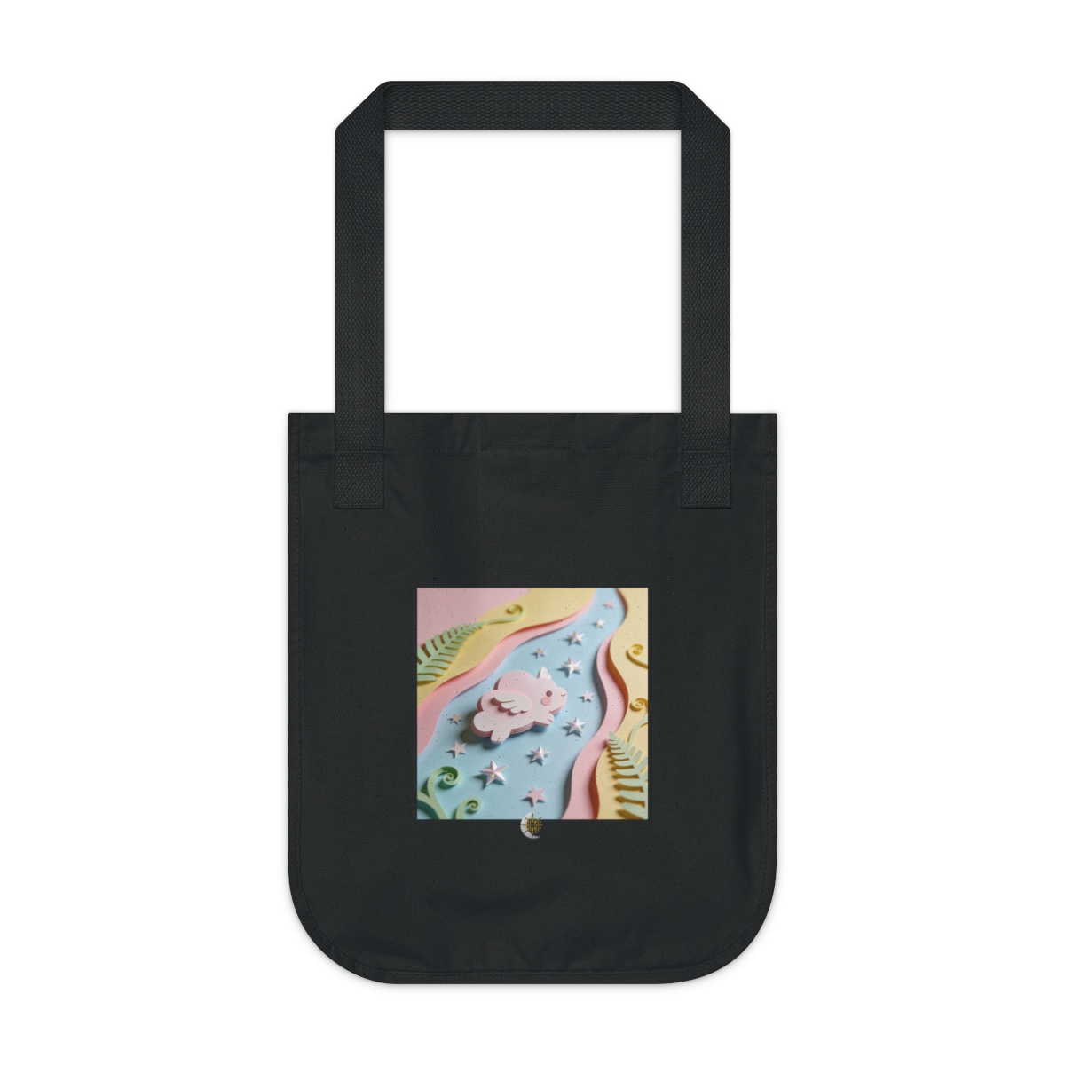 HD Pastel Cloudwing Organic Canvas Tote