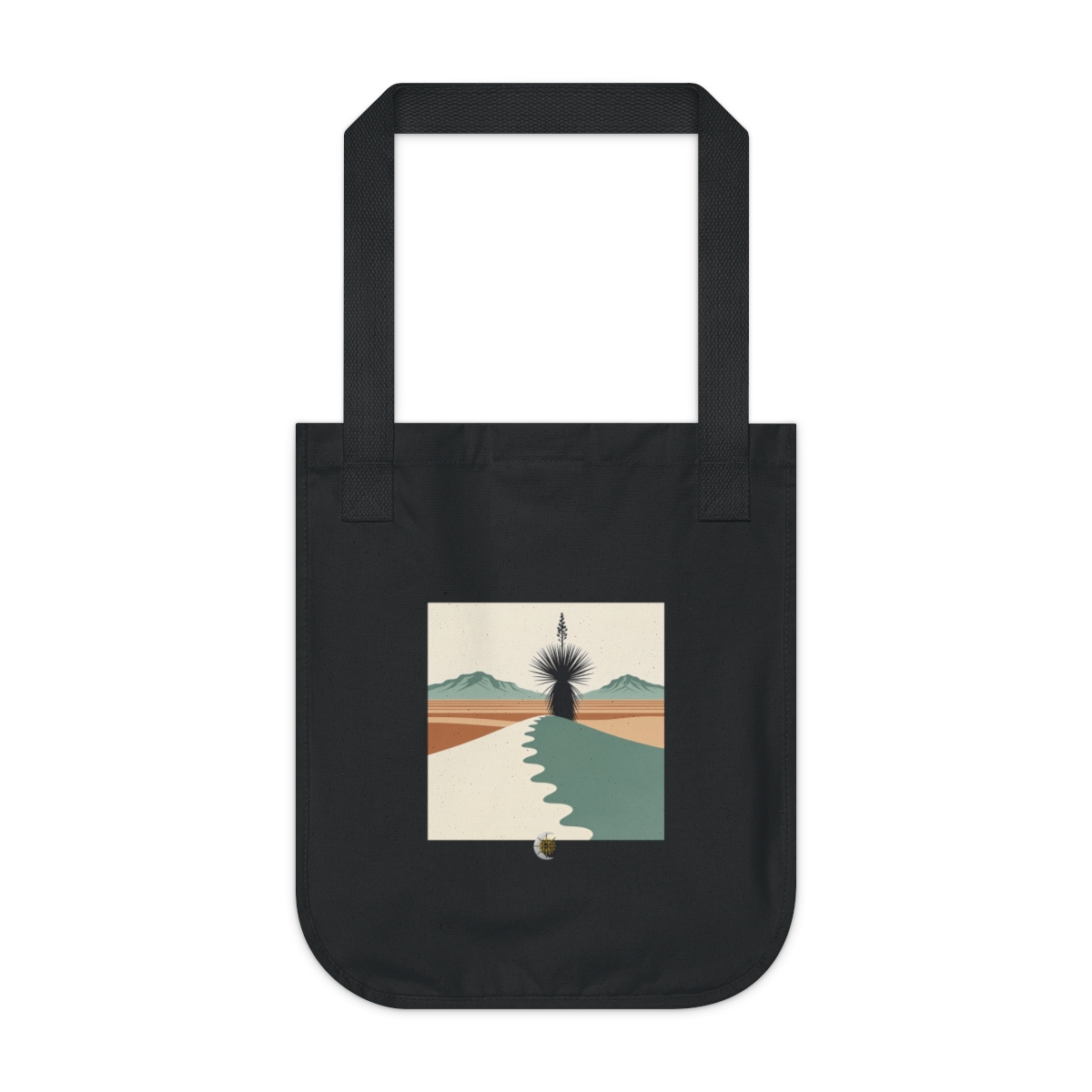 HD Yucca Desert Path Organic Canvas Tote