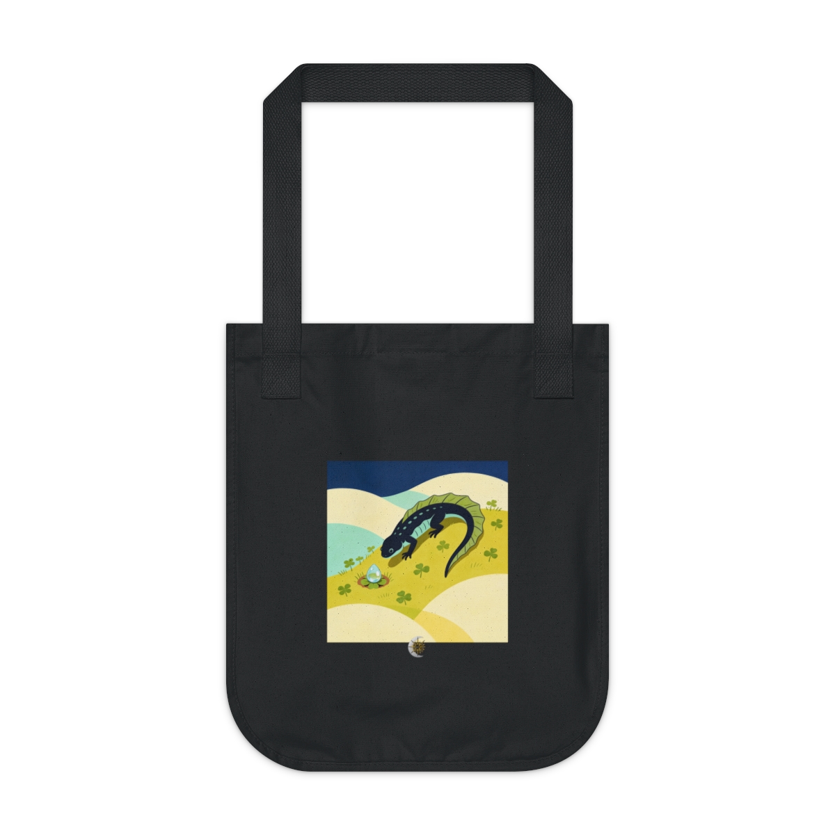 HD Meadow Newt Organic Canvas Tote