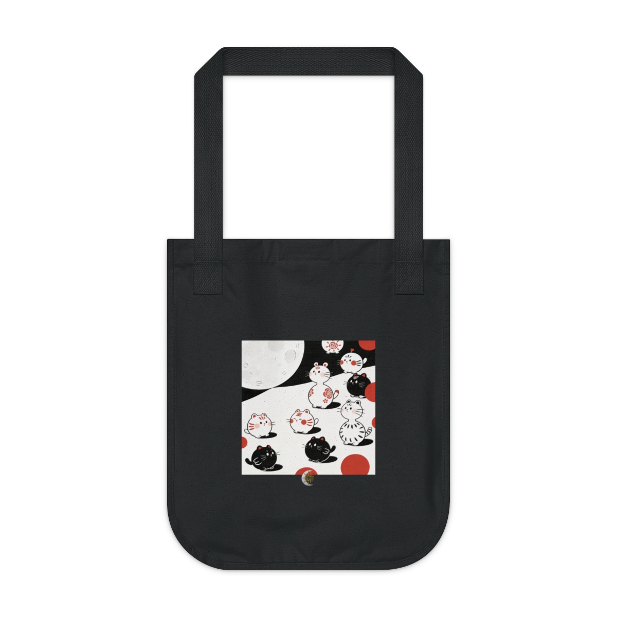 HD Moonpetal Friends Organic Canvas Tote