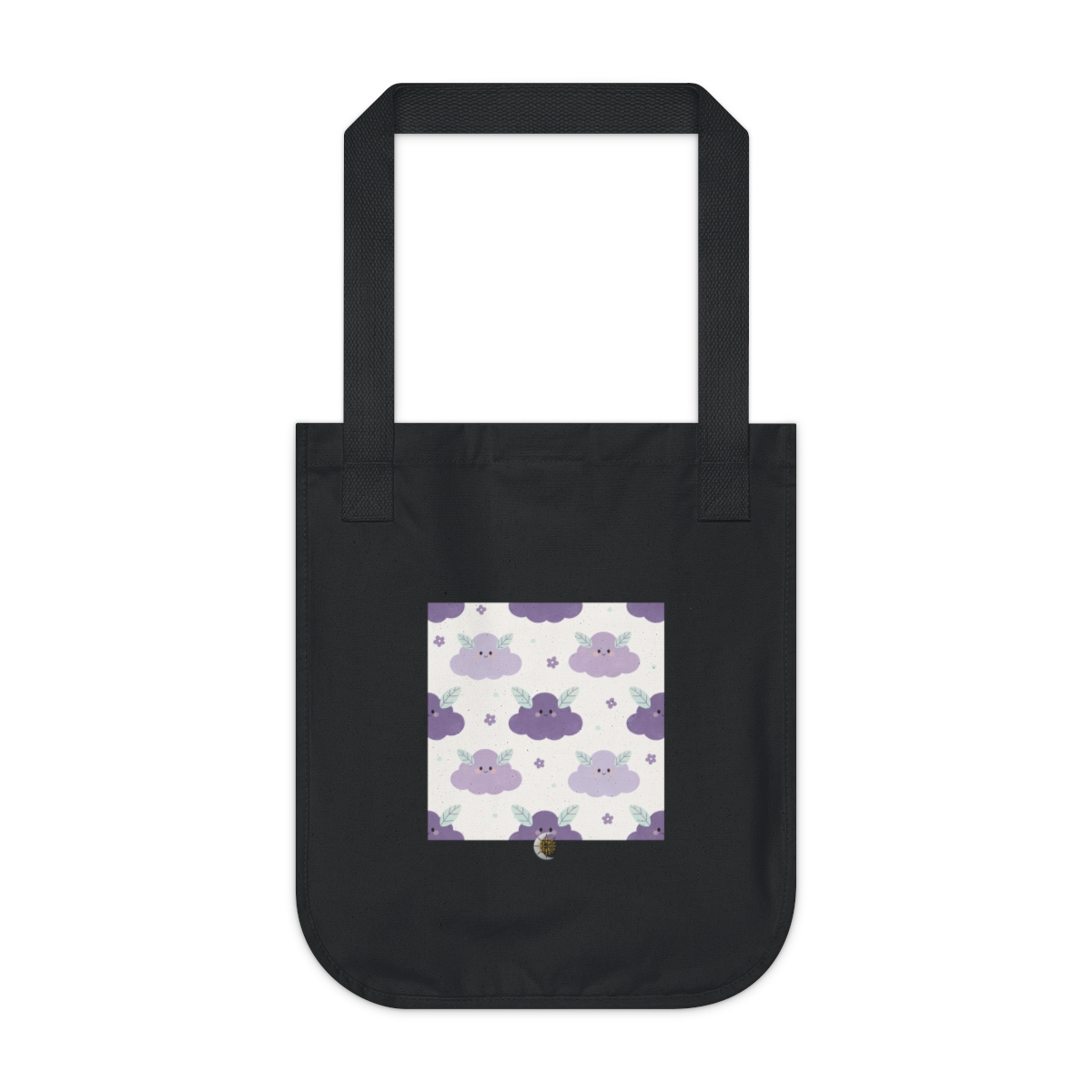 HD Lavender Leafcloud Organic Canvas Tote