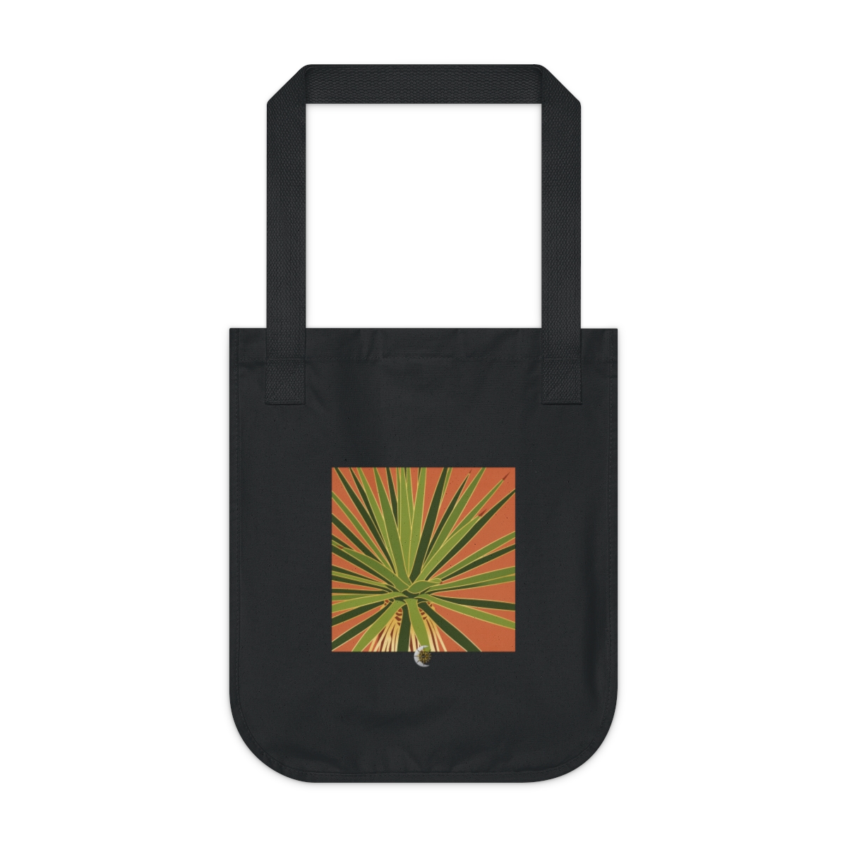 HD Yucca crown seen in a close radial growth study Organic Canvas Tote