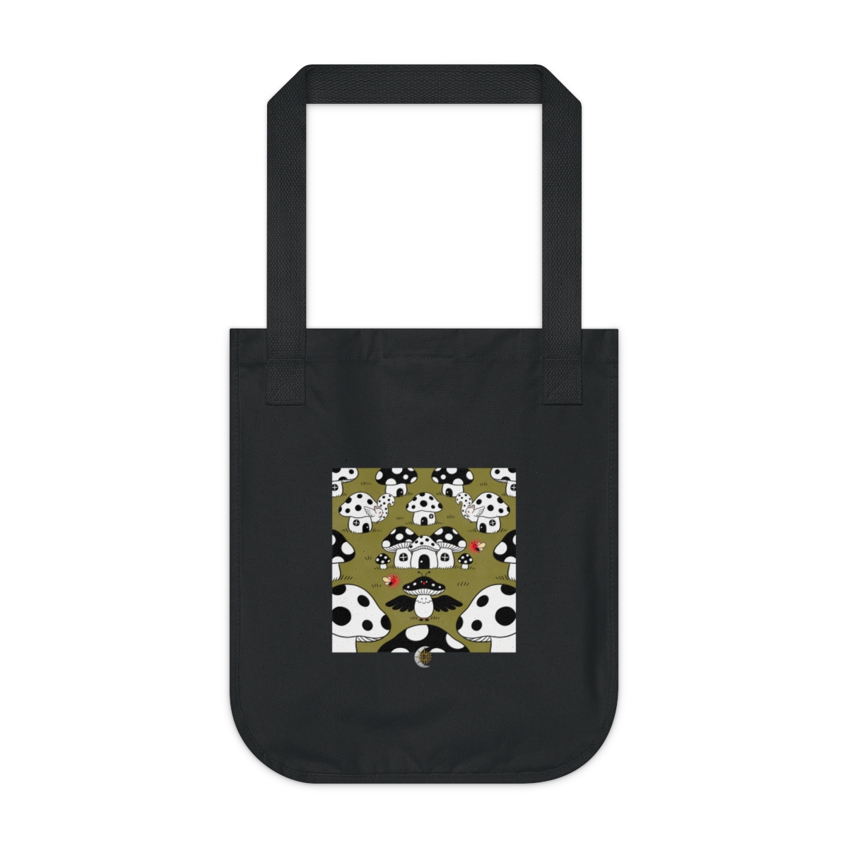 HD Polkadot Hollow Organic Canvas Tote