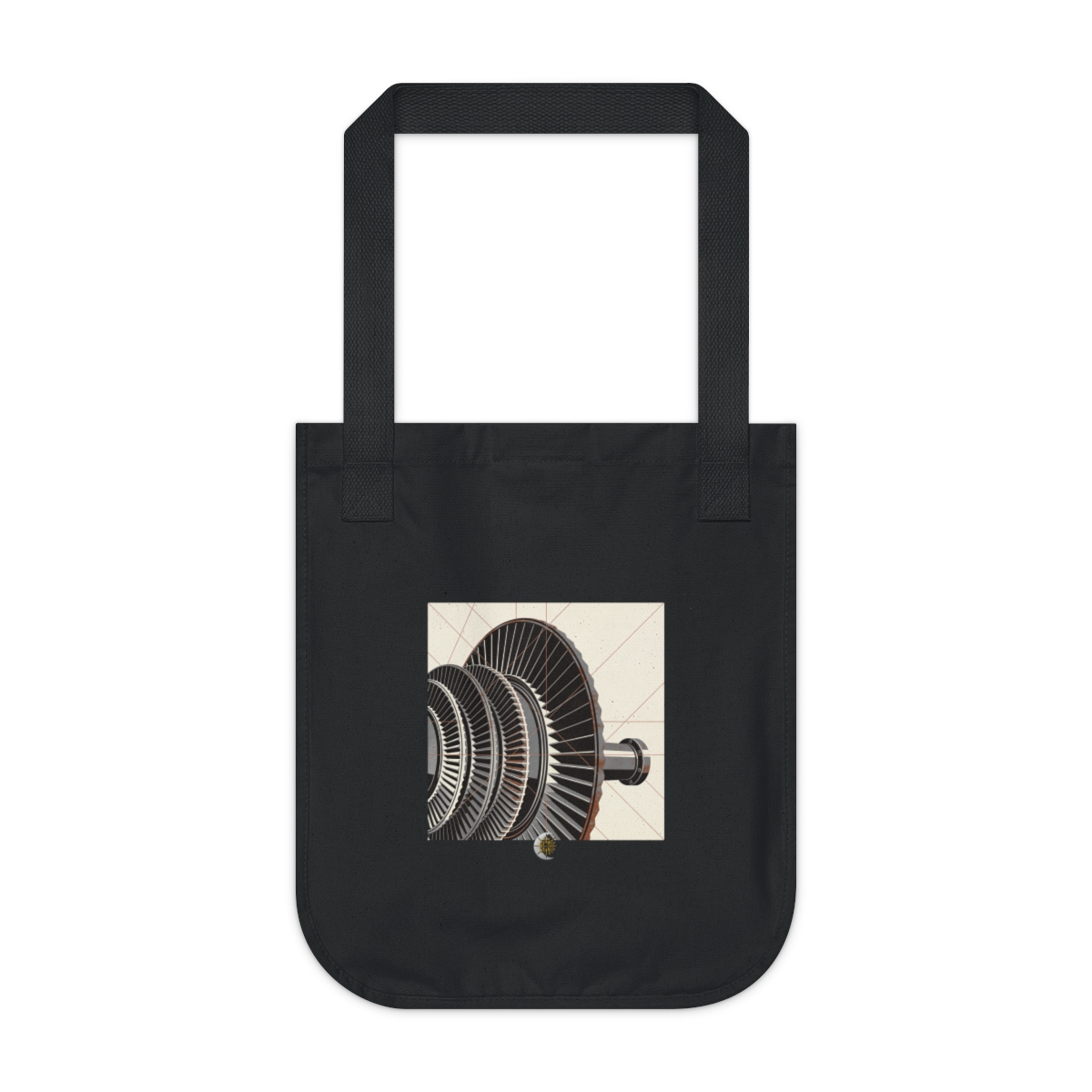 HD Copper Turbine Organic Canvas Tote