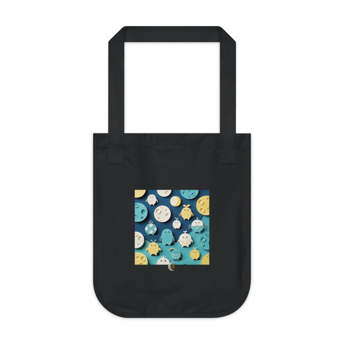 HD Moonbutton Friends Organic Canvas Tote
