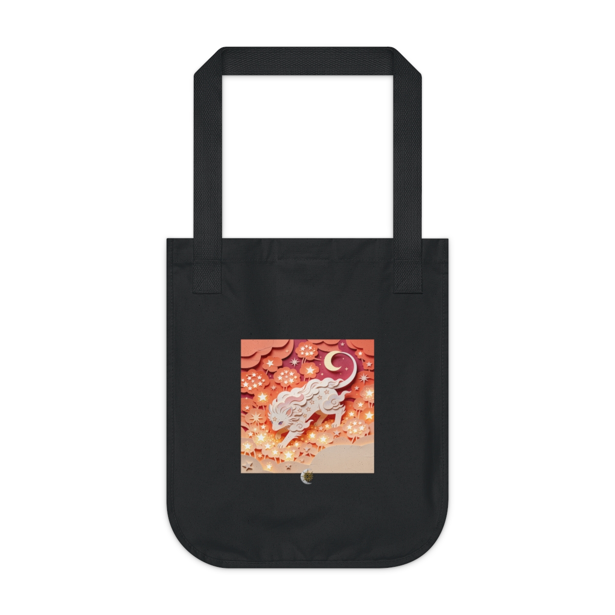 HD Crescent Starpaws Organic Canvas Tote