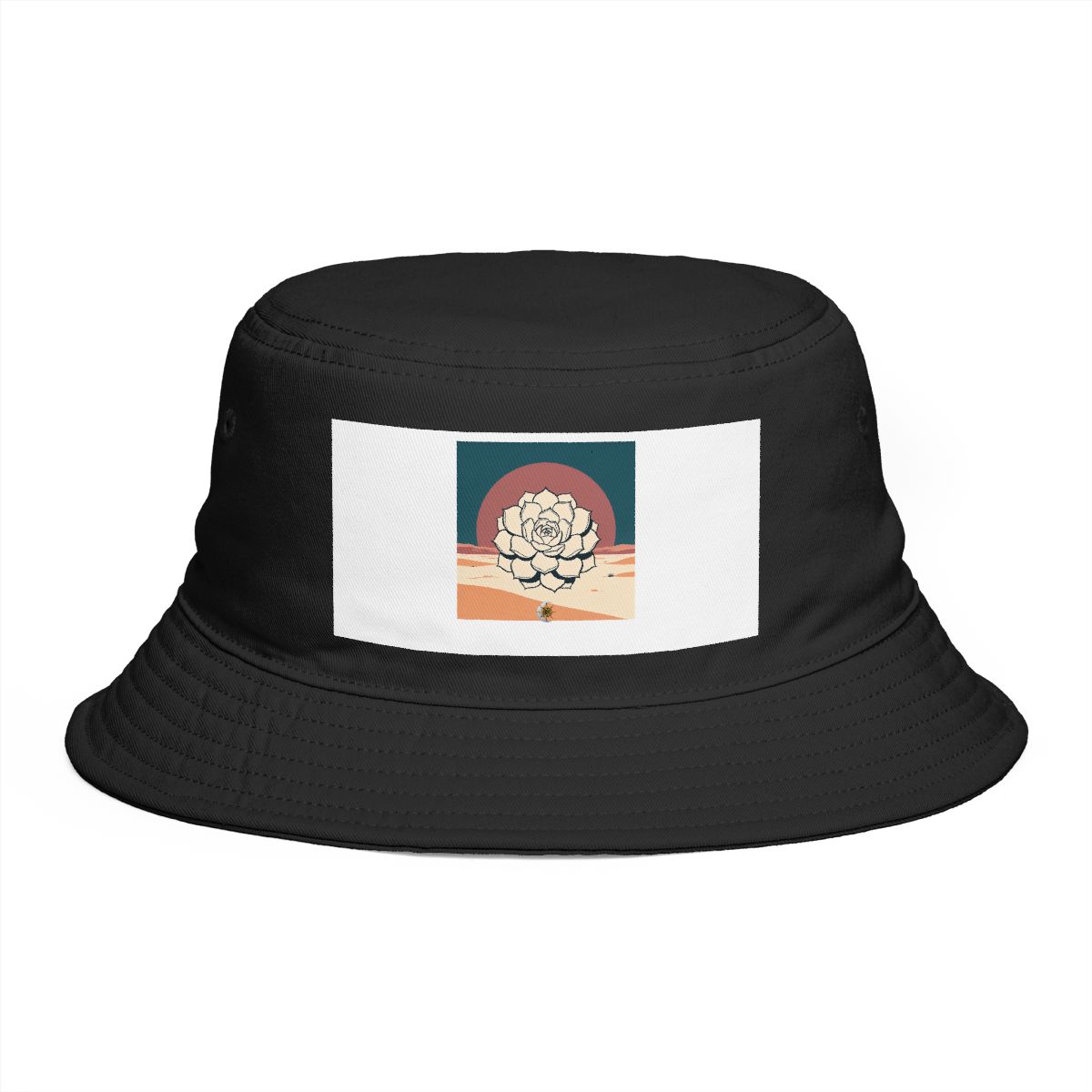 HD Desert Rosette Bucket Hat