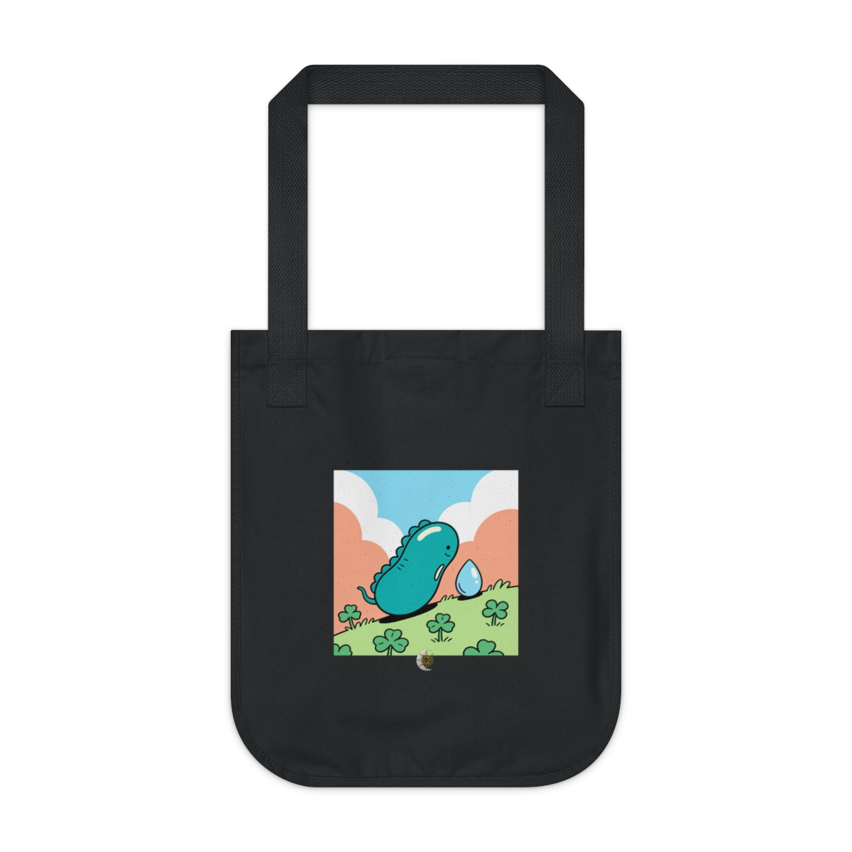 HD Dewdrop Dreamer Organic Canvas Tote