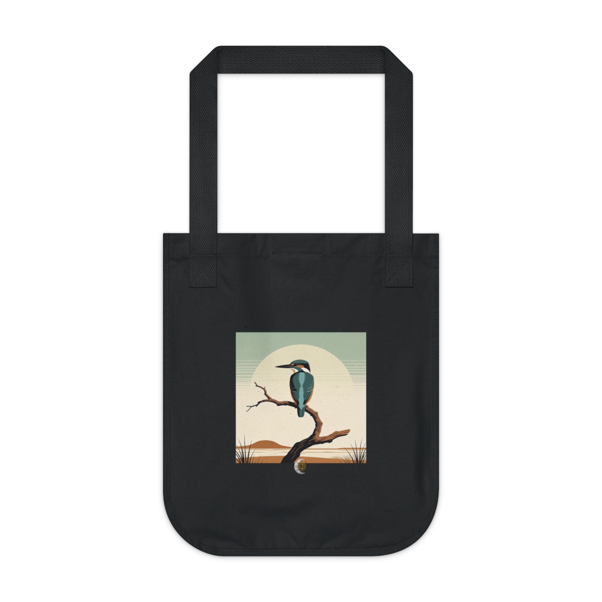 HD Stillwater Kingfisher Organic Canvas Tote