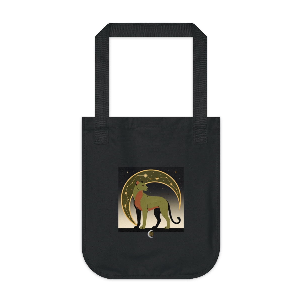 HD Invented star paths held within an asymmetric ring of open space Organic Canvas Tote