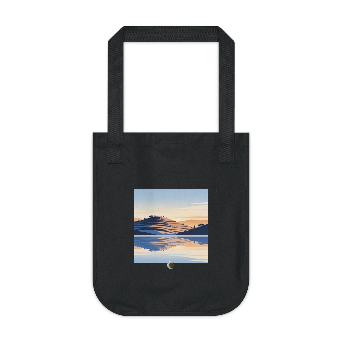 HD Terrace Reflections Organic Canvas Tote