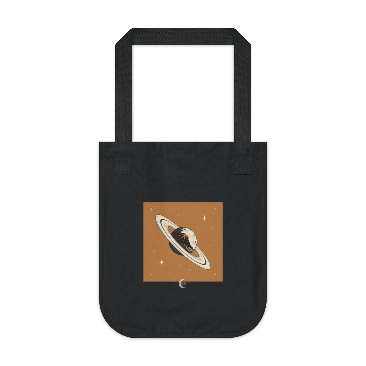 HD Ember Orbit Organic Canvas Tote