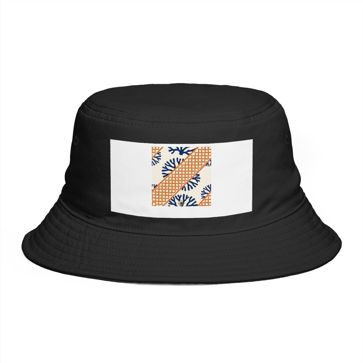 HD Coral-branch lattice gathering into a broad diagonal band Bucket Hat