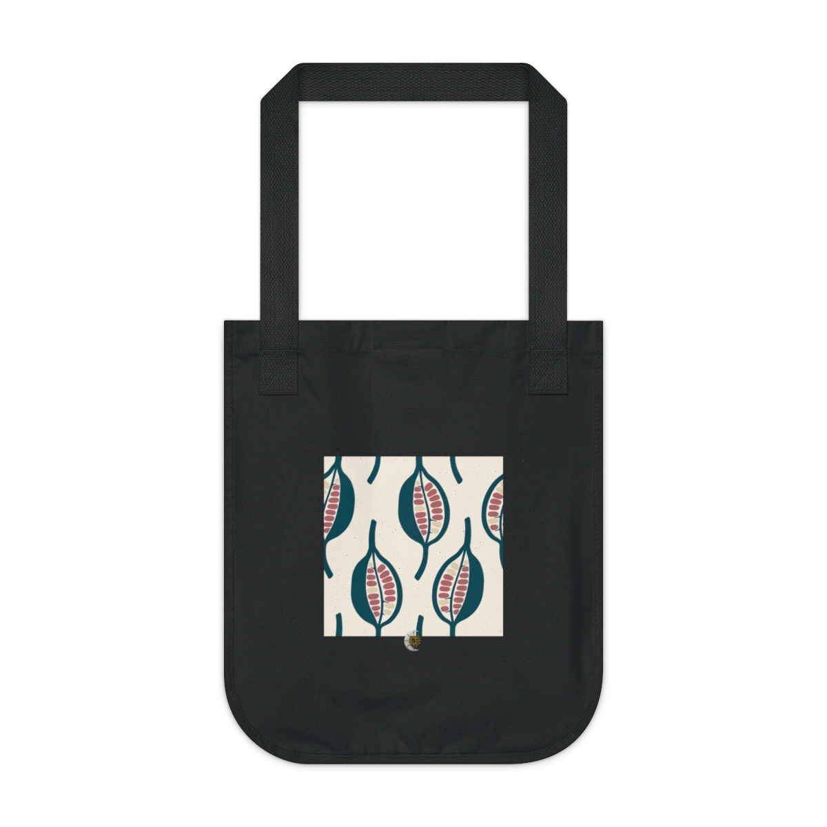 HD Seedpod cells forming a spacious staggered repeat Organic Canvas Tote