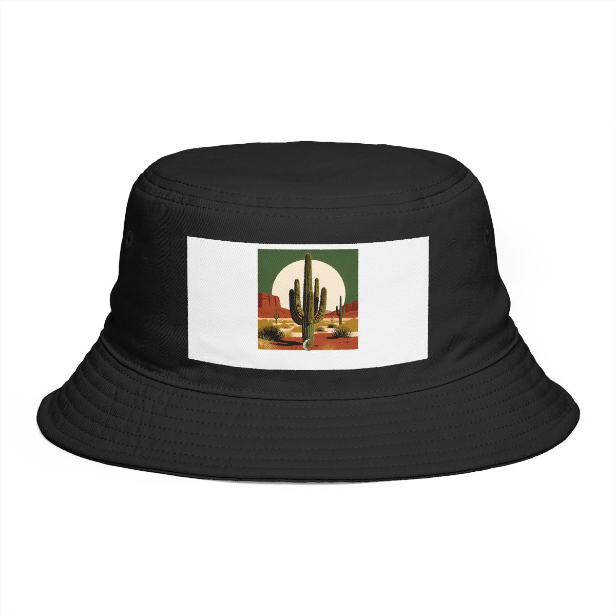 HD Saguaro seen in a close radial growth study Bucket Hat