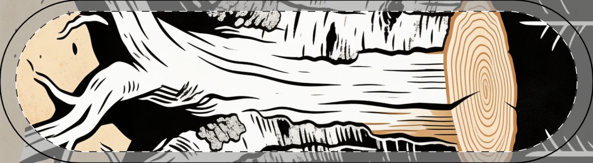 Original Art 473 Decorative Skateboard Deck