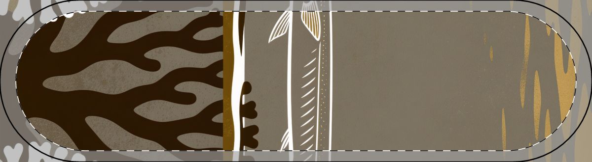 Original Art 840 Decorative Skateboard Deck