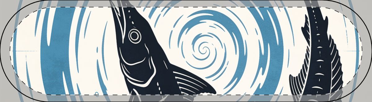 Original Art 1097 Decorative Skateboard Deck