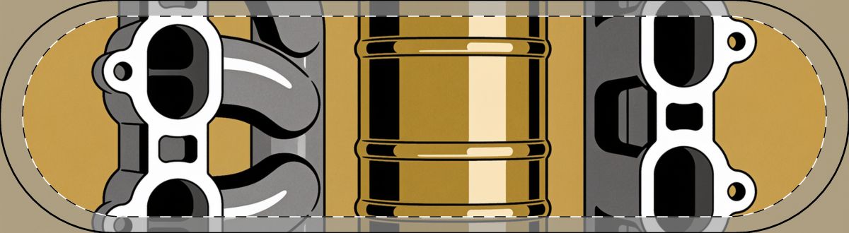 Original Art 1124 Decorative Skateboard Deck