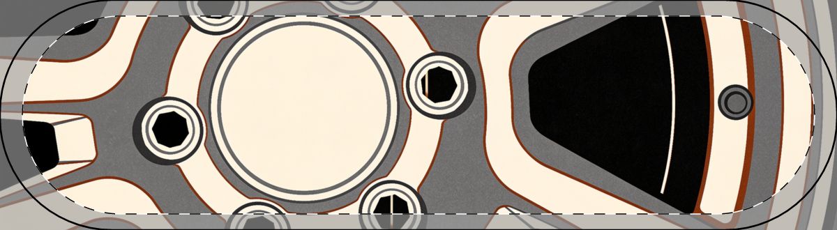 Original Art 1141 Decorative Skateboard Deck