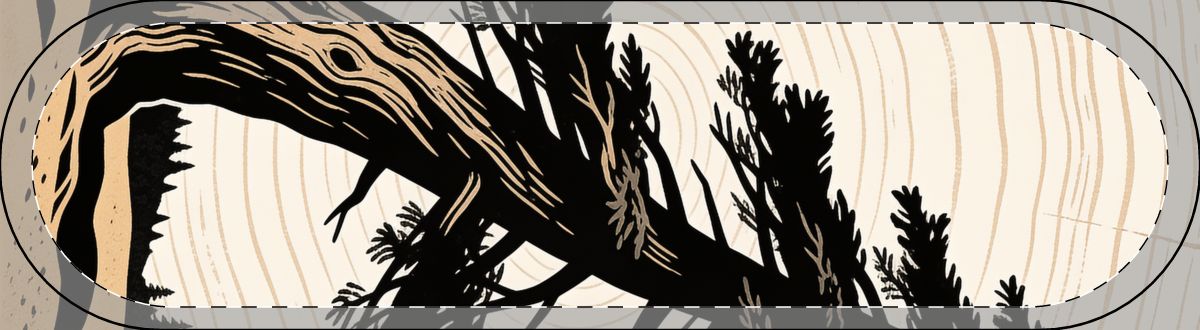 Original Art 1190 Decorative Skateboard Deck
