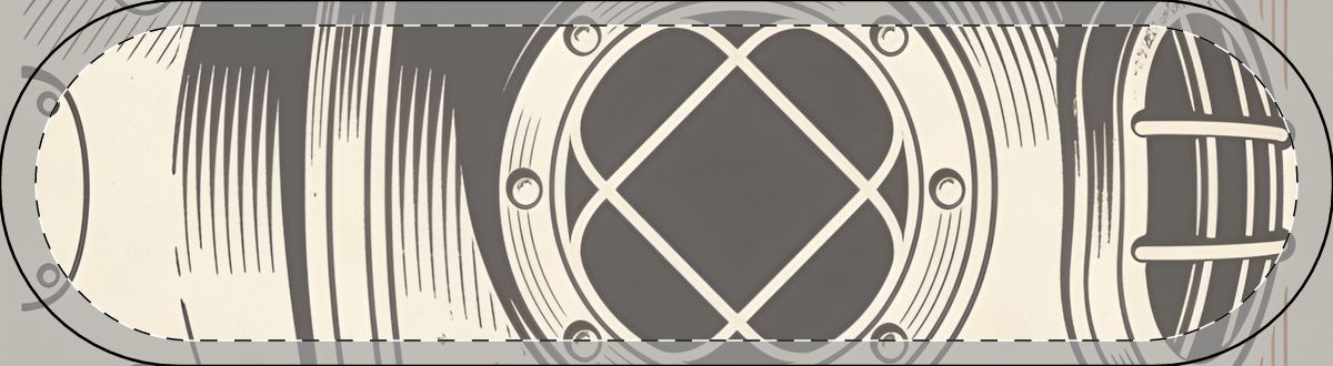 Original Art 1268 Decorative Skateboard Deck