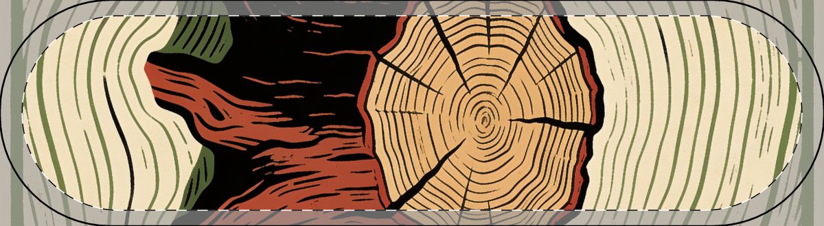 Original Art 1426 Decorative Skateboard Deck