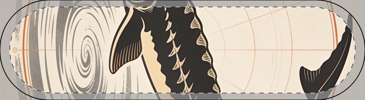 Original Art 1572 Decorative Skateboard Deck