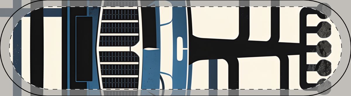 Original Art 1613 Decorative Skateboard Deck