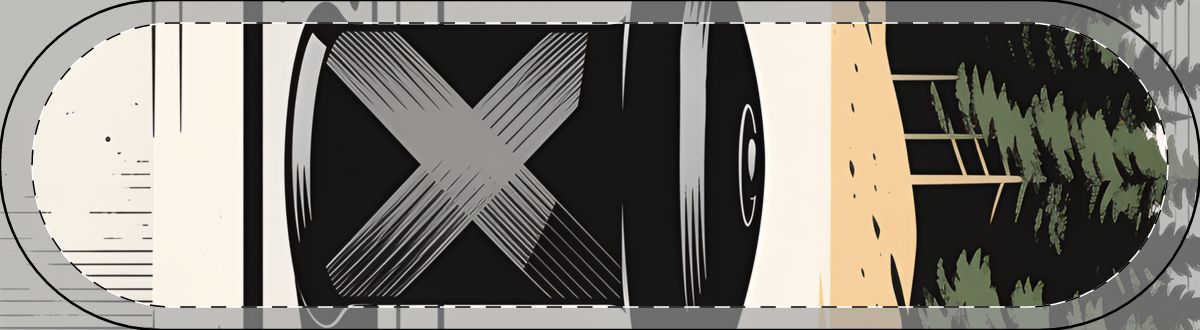 Original Art 1706 Decorative Skateboard Deck