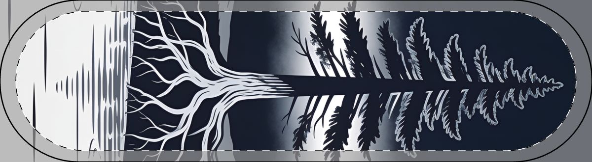 Original Art 1742 Decorative Skateboard Deck