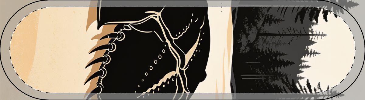 Original Art 1753 Decorative Skateboard Deck