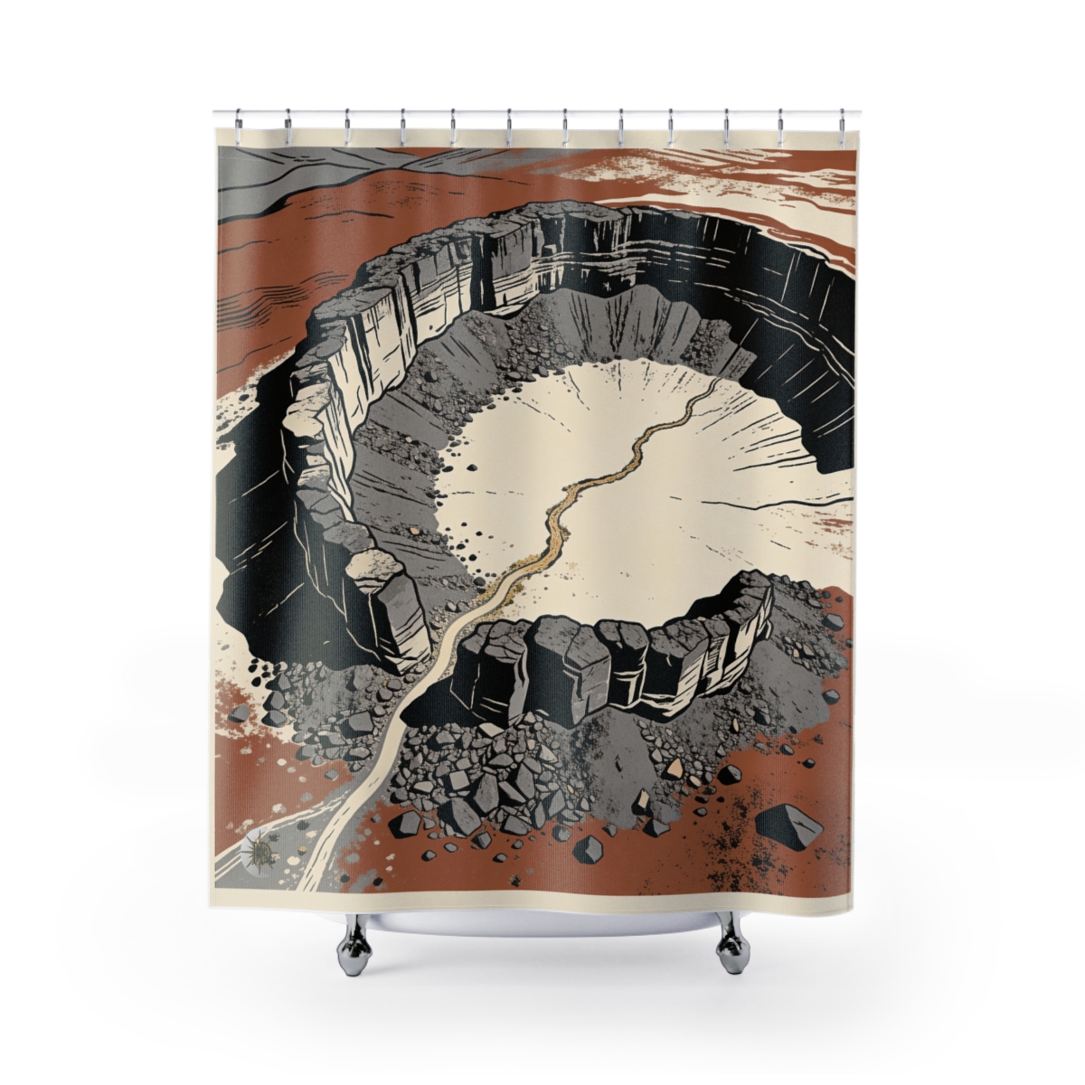 Original Art 1626 Shower Curtain