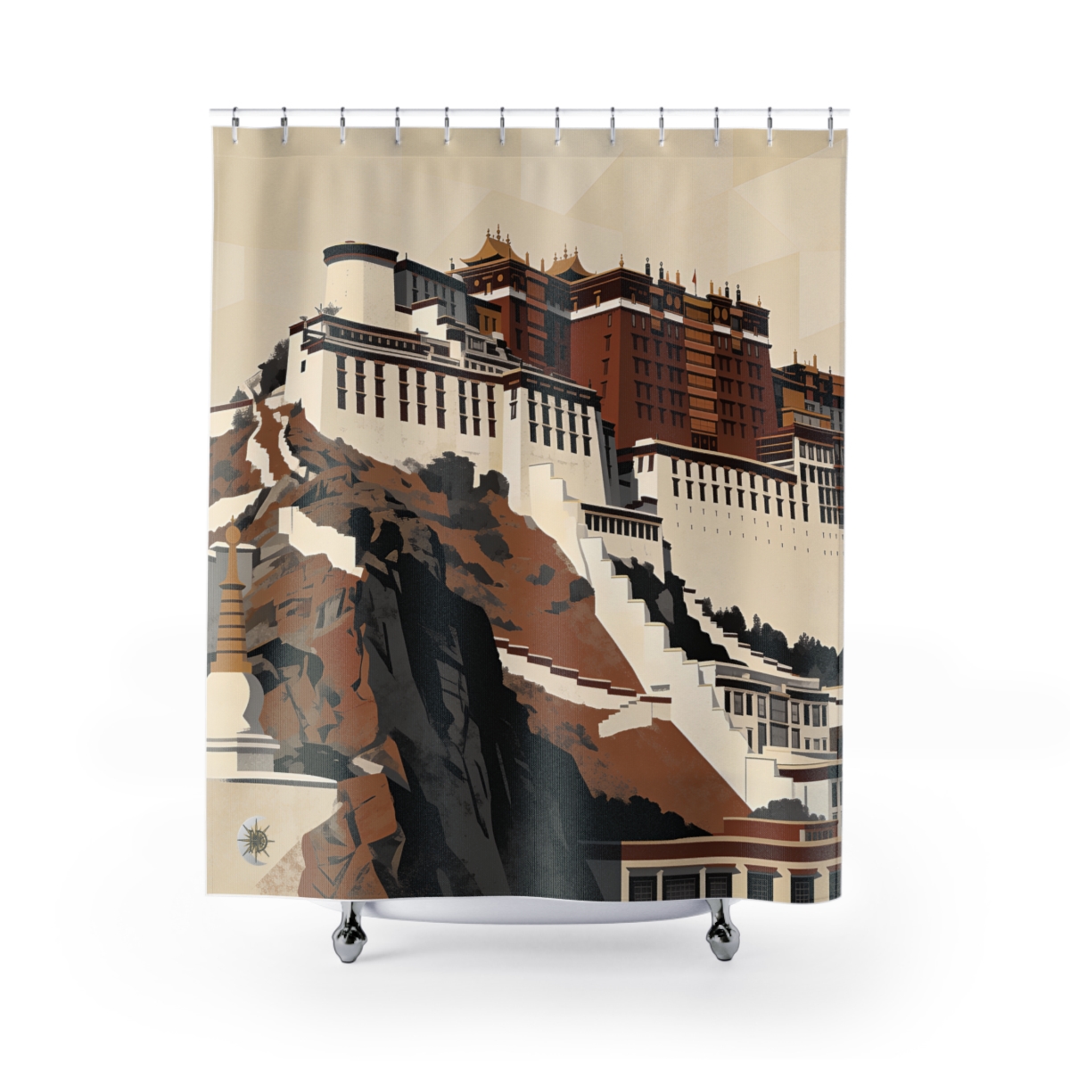 Original Art 1632 Shower Curtain