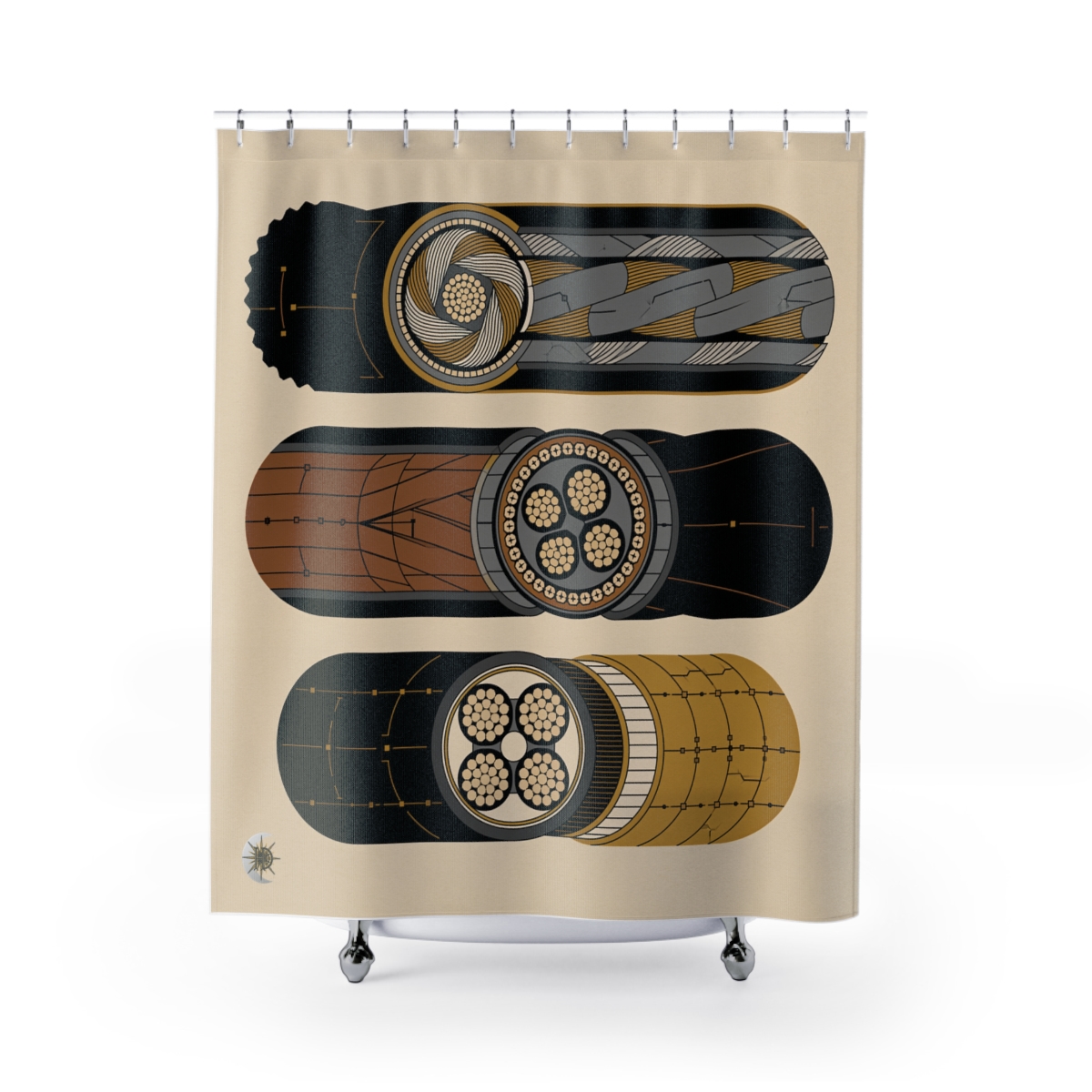 Original Art 1633 Shower Curtain