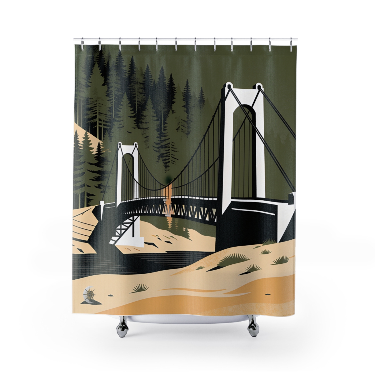 Original Art 1651 Shower Curtain