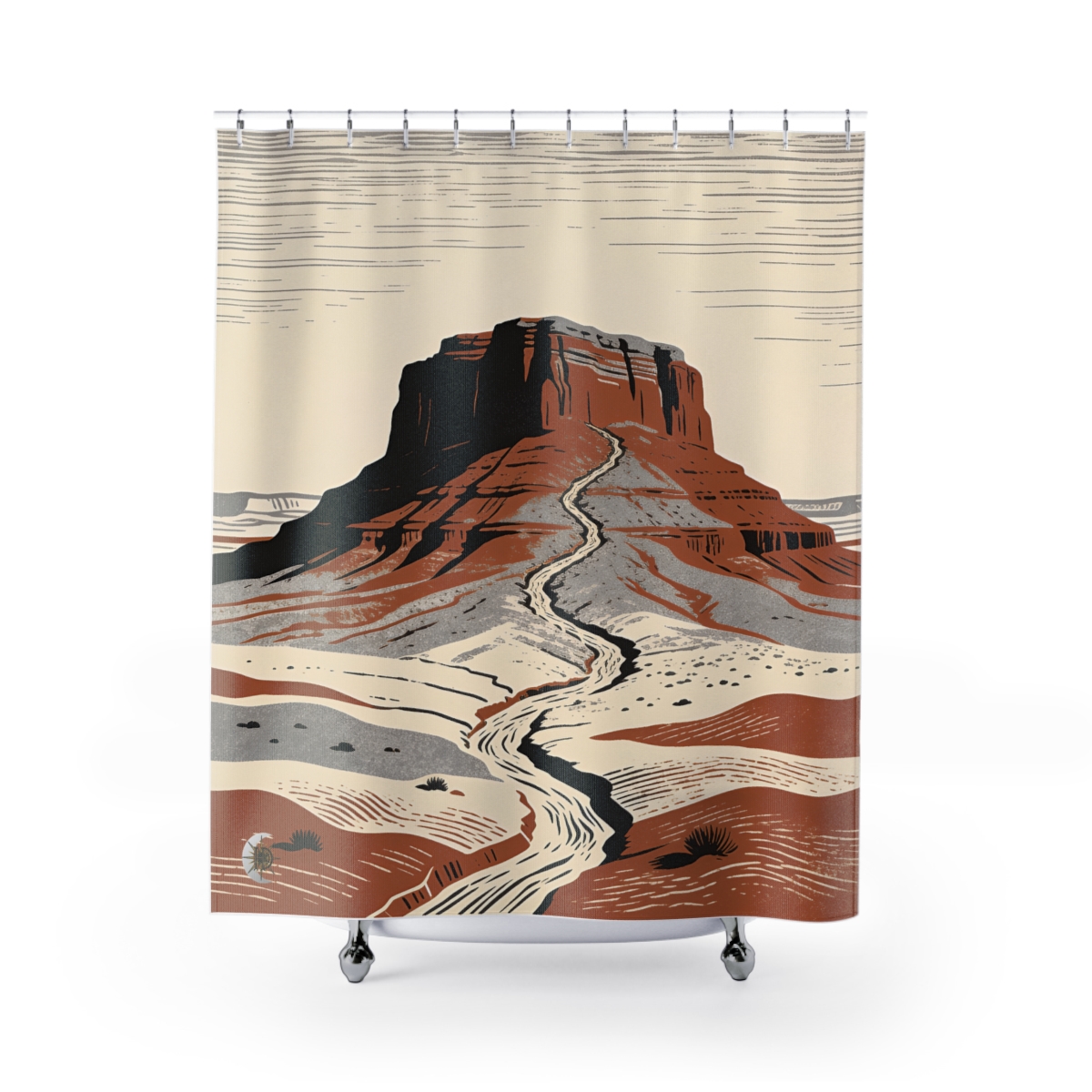 Original Art 1656 Shower Curtain