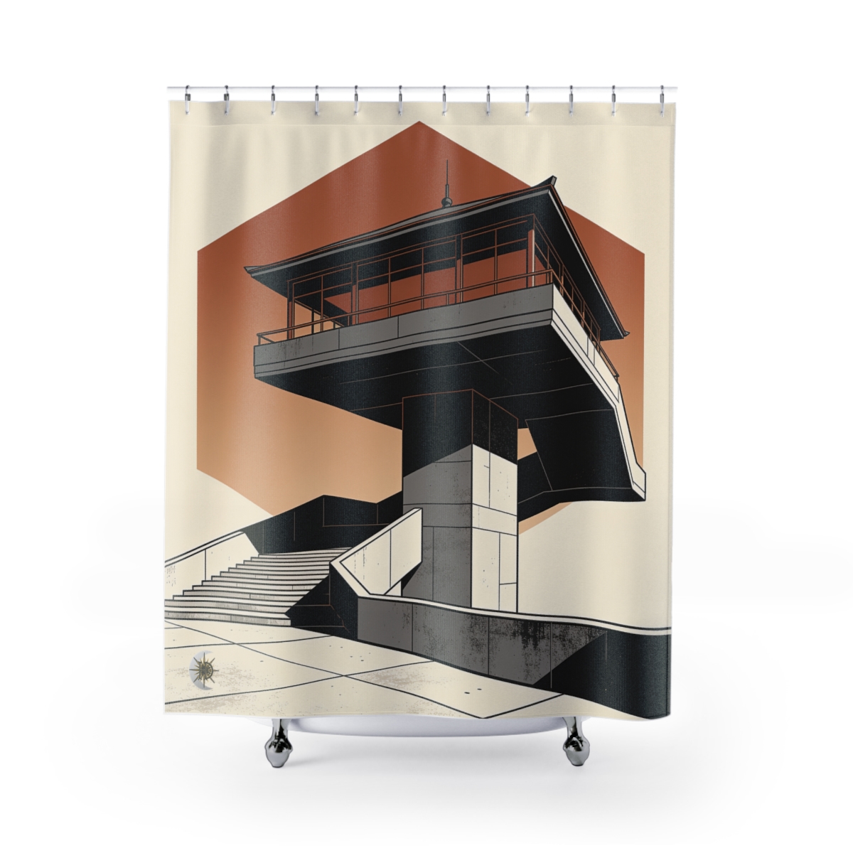 Original Art 1666 Shower Curtain